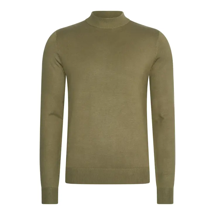 Heren Turtle Neck Trui Tarmac