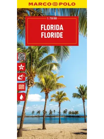 Marco Polo wegenkaart Florida 