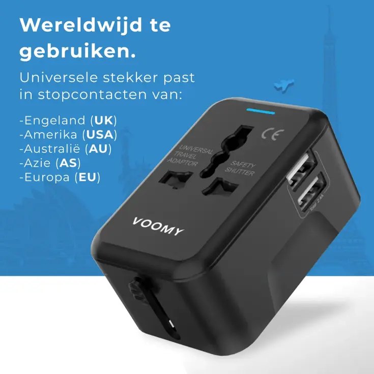 Travel Y10 - Wereldstekker - 150+ landen