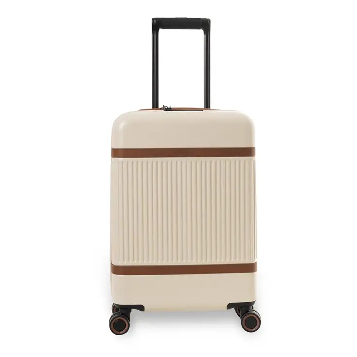 Zuna - Handbagagekoffer - Leren handvatten - 55cm