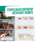Vershoudbakjes Plastic - 30 Delig