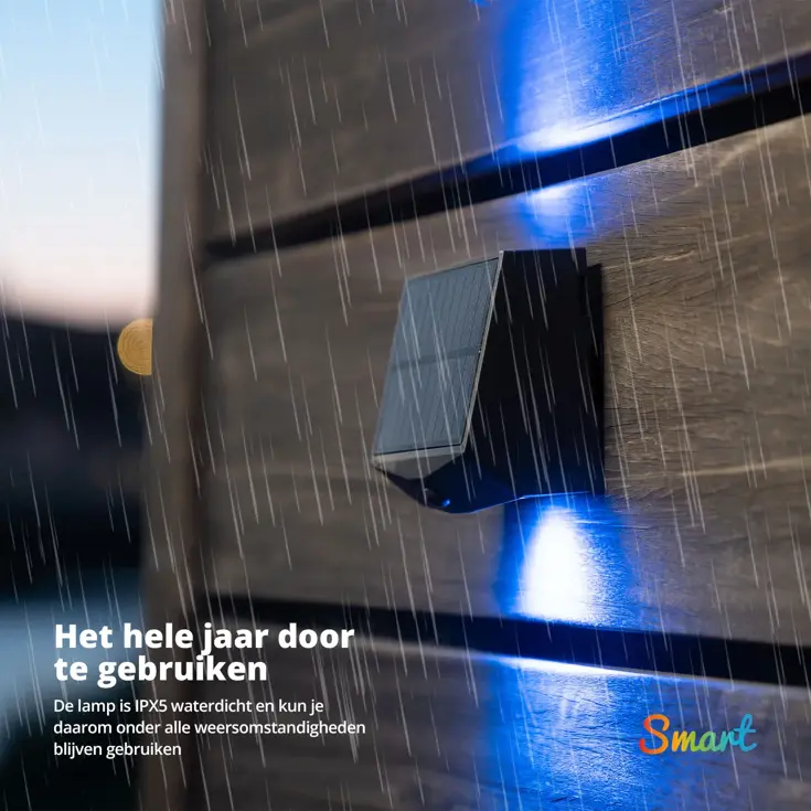 Slimme Solar Wandlamp - Orion