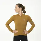 Solid Fietsshirt Lange Mouwen Performance  Dames