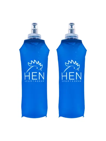 Waterflessen- opvouwbare drinkfles - 500 ML 2x