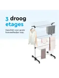 Droogtoren Inklapbaar – 36m – met wieltjes