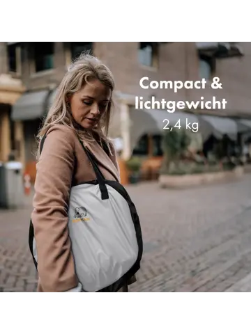 Peuter luxe campingbedje - Zelfopblaasbare matras