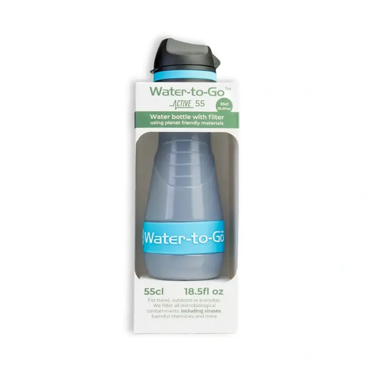 Waterfilter - Eco-Active 55cl - Blauw
