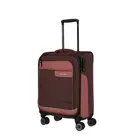 Travelite Viia 4 Wheel Trolley S rose Roze