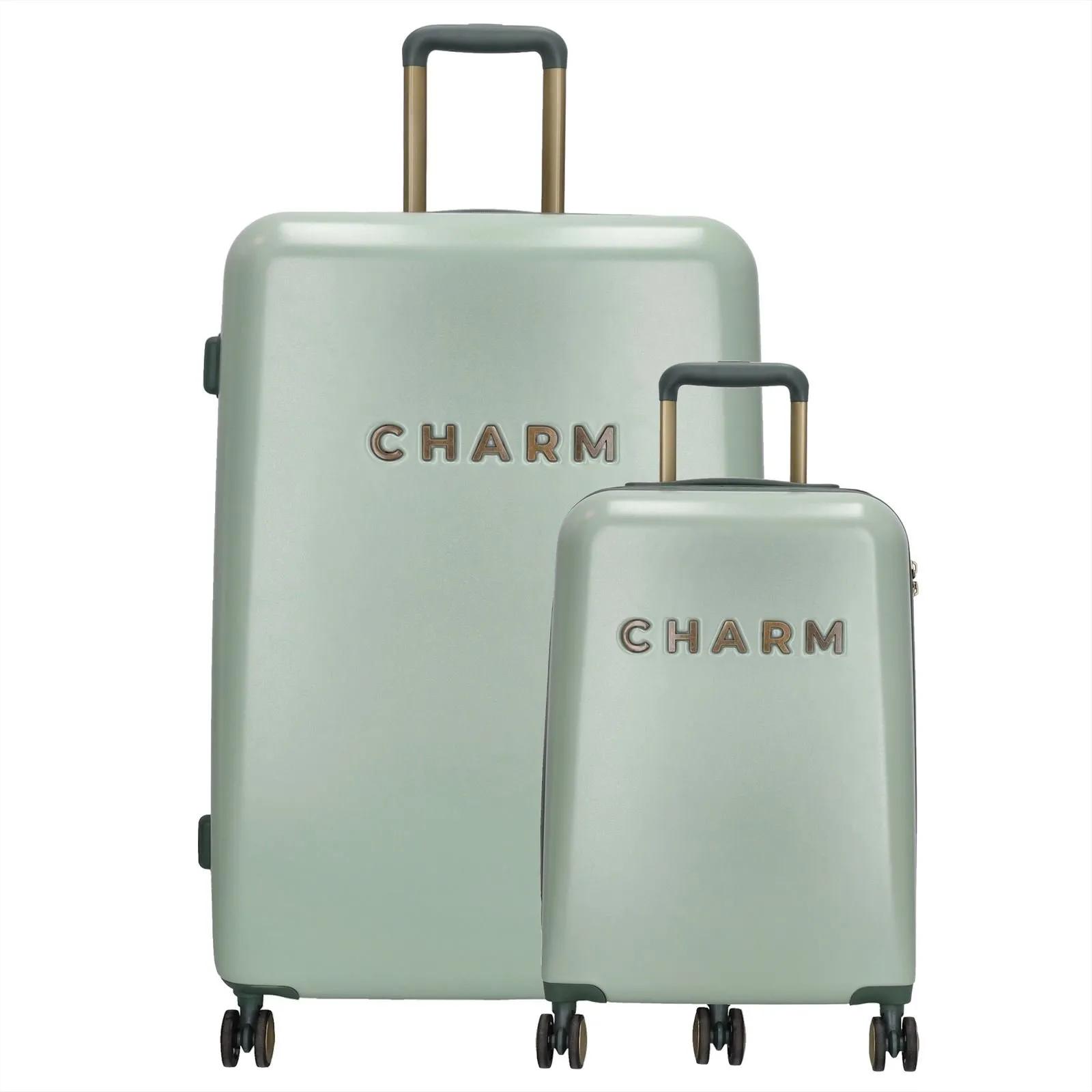 Charm London    Nice  kofferset 2 delig  Licht Groen main product image