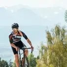 Loeffler fietsbroek met bretels Hotbond heren