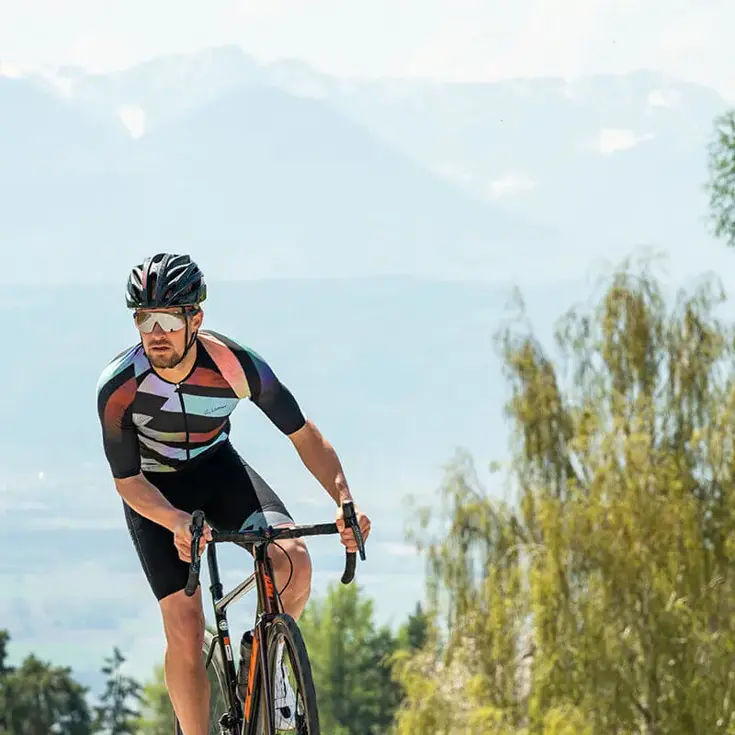 Fietsbroek met bretels Hotbond heren