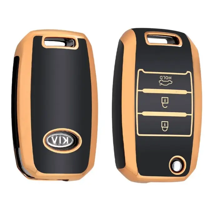 Dutch Shield Sleutelhoesje  Kia goud B3