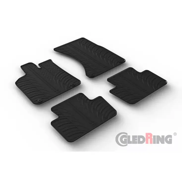 Porsche Macan (95B) 2014 - Rubbermatten - Gledring