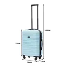 BlockTravel handbagage - S - TSA-slot - 39L