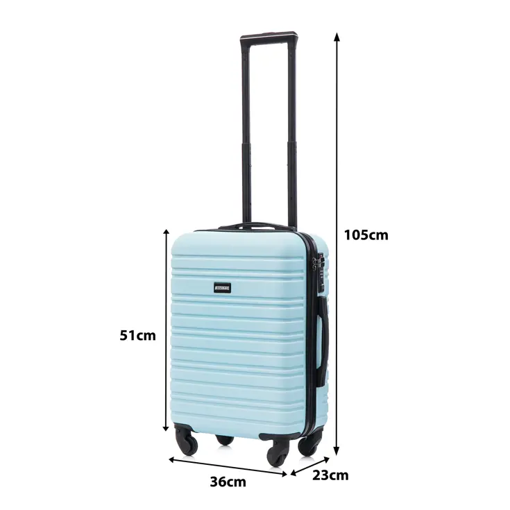 Reiskoffer S ABS 39L met TSA-slot en 360° wielen