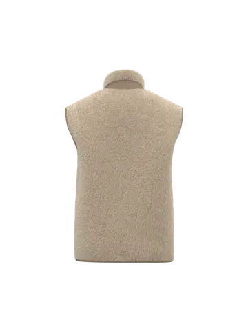 Sherpa Bodywarmer - Zand - Unisex Bodywarmer