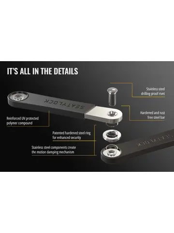 FoldyLock 90 ART3 Fiets Vouwslot Forever