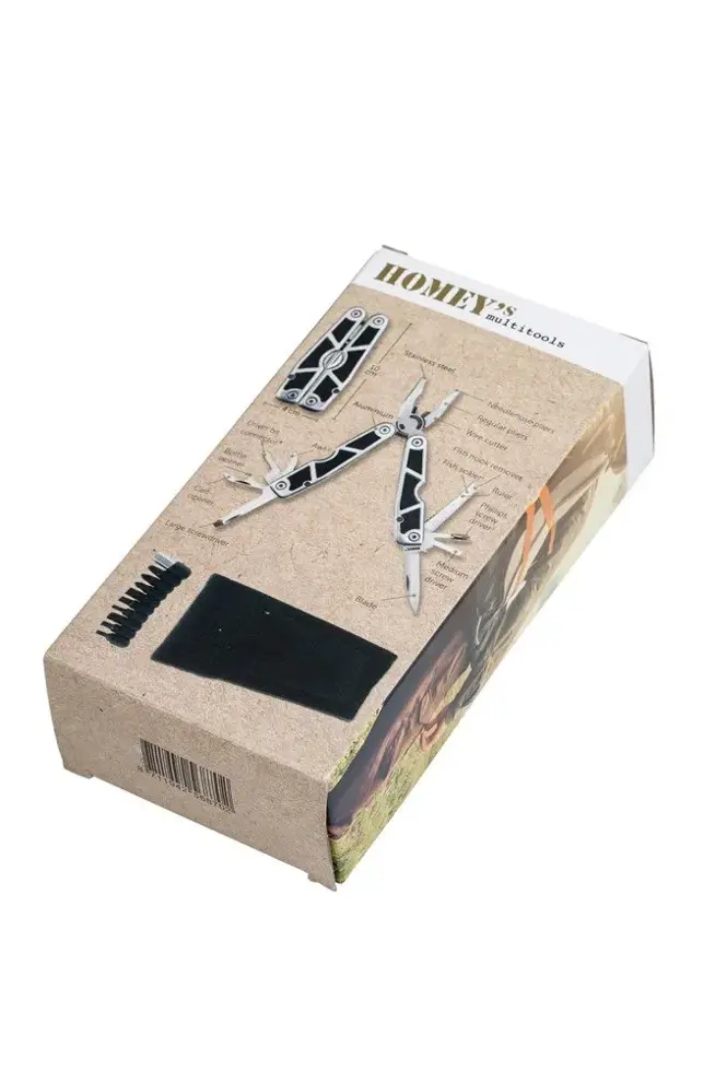 Homey’s Profjob T1 Multitool 14‑functies RVS