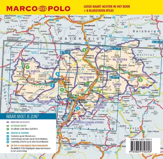 Marco Polo reisgids Zuid-Tirol