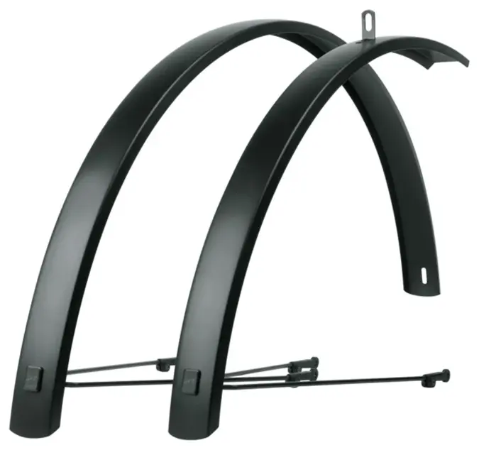 Sks Spatbordset 28 Edge Alm 46Mm Zwart