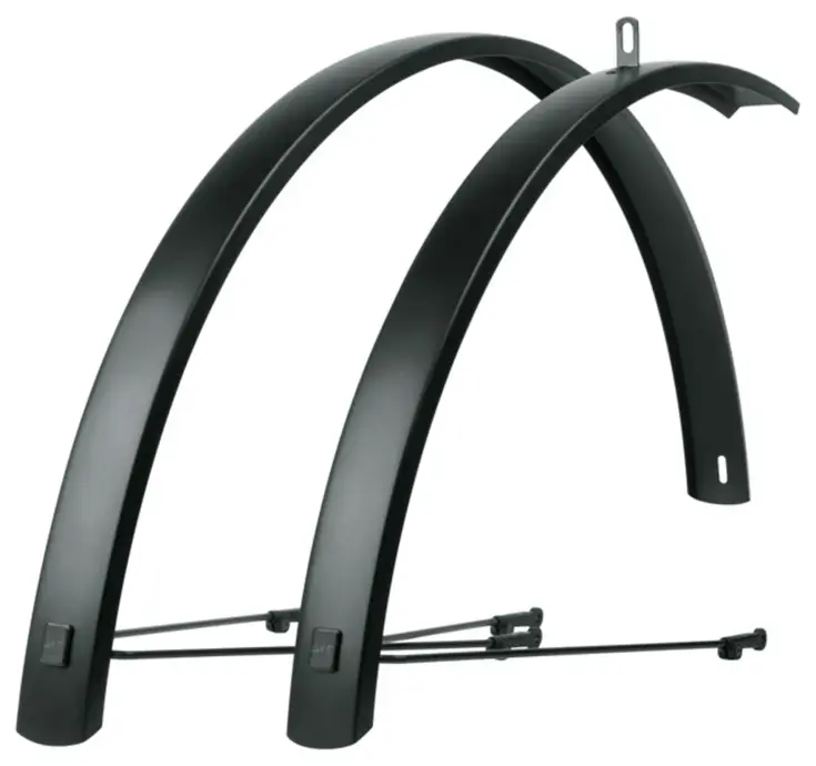 Sks Spatbordset 28 Edge Alm 46Mm Zwart