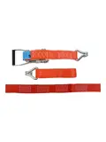 60cm spanband rood/oranje, max 2500kg auto
