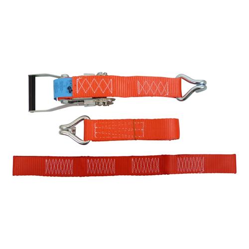 60cm spanband rood/oranje, max 2500kg auto