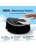 Reiskussen Set - Nekkussen Vliegtuig Memory Foam
