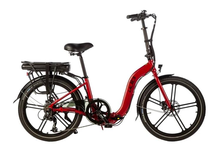 Lacros Ambling A400XL rood opvouwbare e-bike