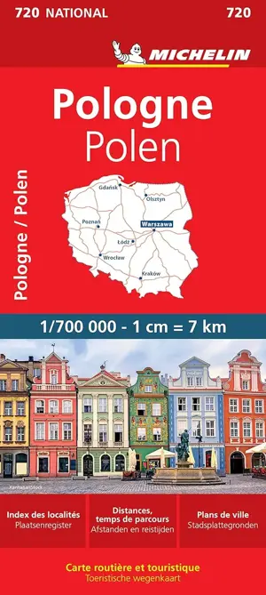 Wegenkaart National 720 Polen