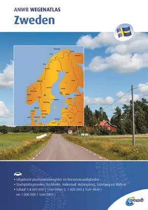 ANWB Wegenatlas Zweden