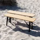 Flex Bamboe Kampeerbank 100 - 2 stuks