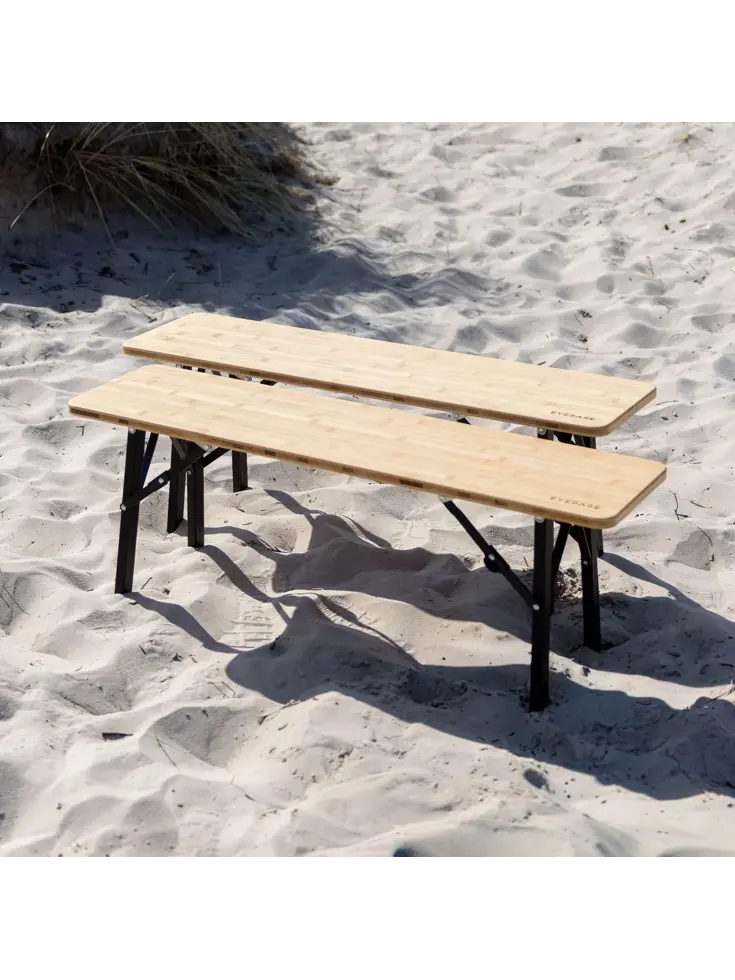 Flex Bamboe Kampeerbank 100 - 2 stuks - Tot 200 kg