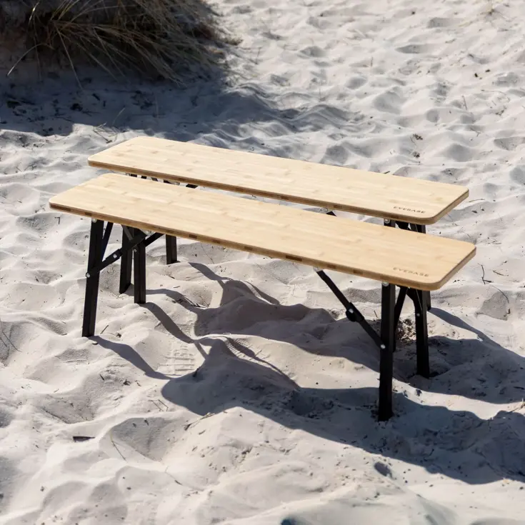 Flex Bamboe Kampeerbank 100 - 2 stuks - Tot 200 kg