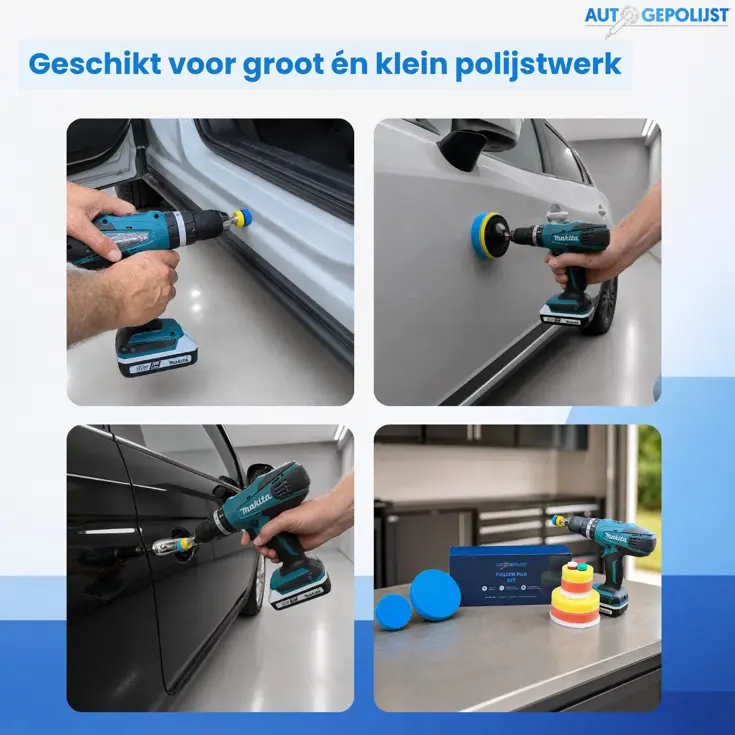 Polijst Pads - Polijstschijven - 18 Delig
