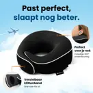 Nekkussen - Reiskussen Set - Zwart - PurelyGoods