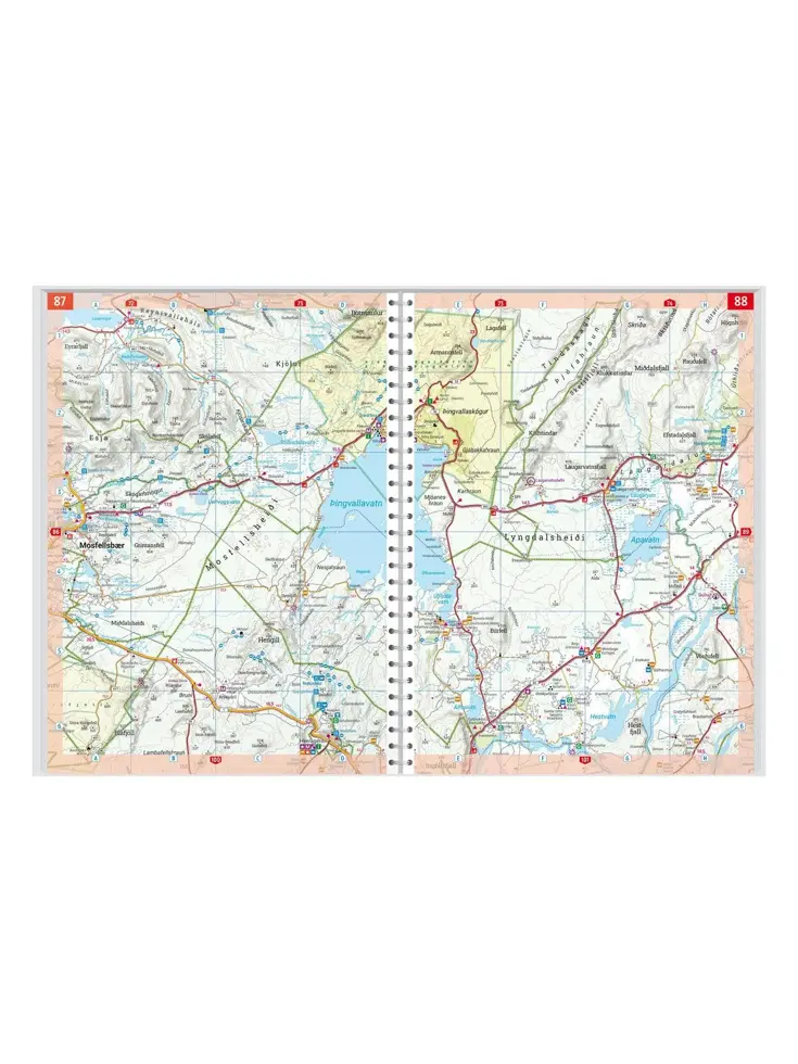 Wegenatlas IJsland