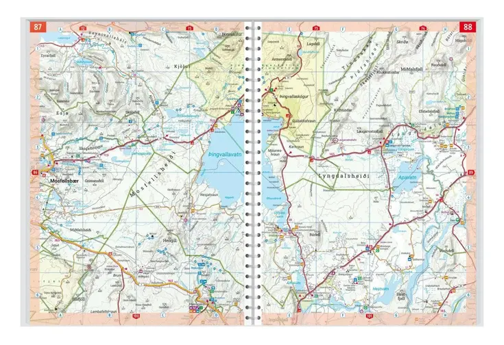 Wegenatlas IJsland