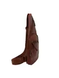 Abel - Crossbodytas / Slingbag - Leer