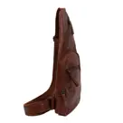 Abel - Crossbodytas / Slingbag - Leer