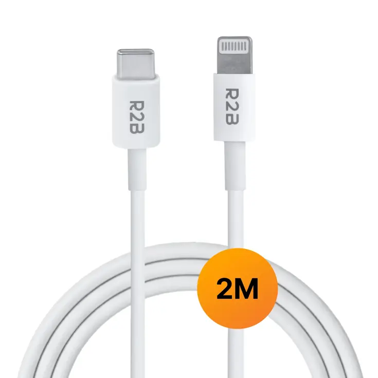 USB-C naar Lightning Kabel - 2 Meter