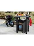 Keter Unity Classic BBQ tafel - Grafiet