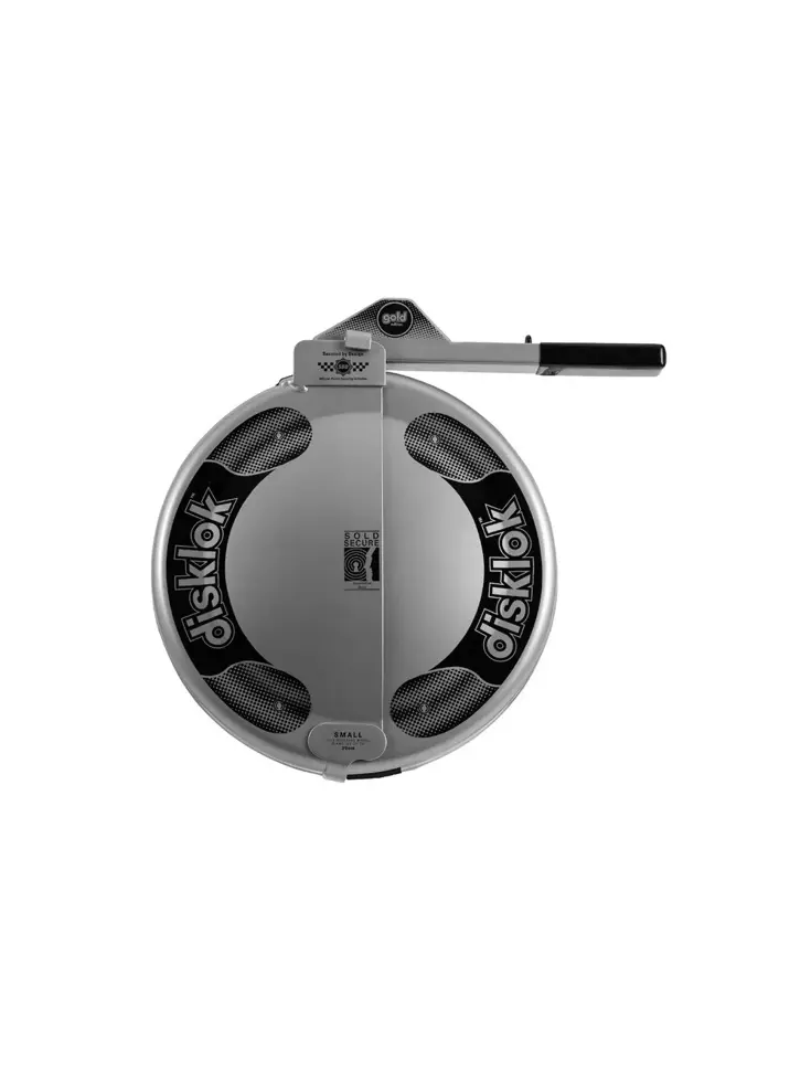 Stuurslot Disklok - 35 tot 39 cm - Zilver