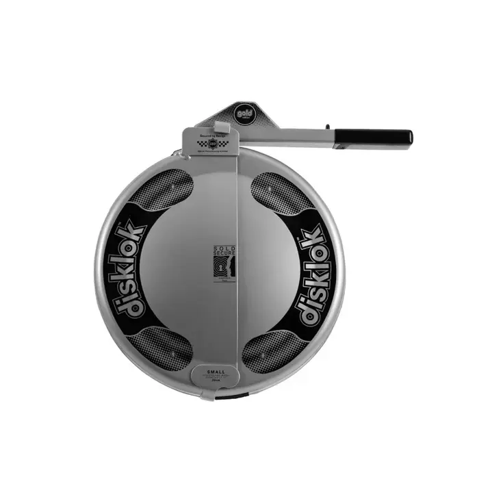 Stuurslot Disklok - 35 tot 39 cm - Zilver