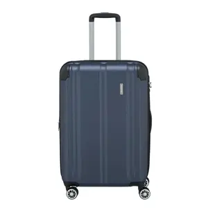 Travelite 4 wiel trolley m expandable Blauw