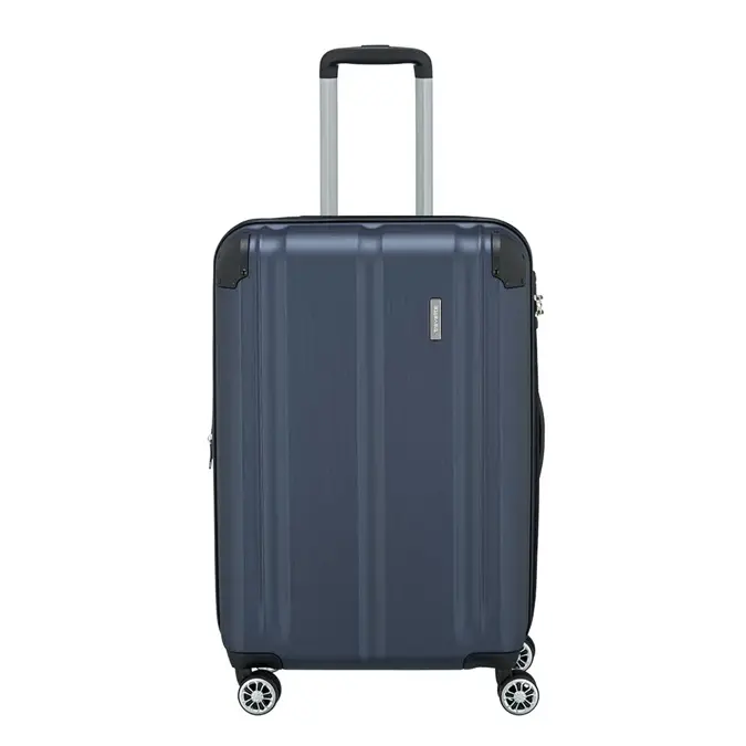 Travelite 4 wiel trolley m expandable Blauw