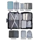 Koffer organizer - Set van 7 stuks Grijs