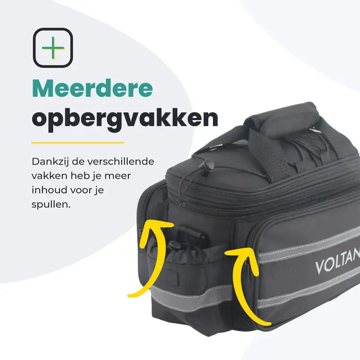 Voltano Luxe Bagagedrager Tas 13L