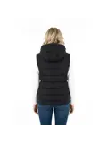 Verwarmde Bodywarmer met Capuchon - Vrouwen