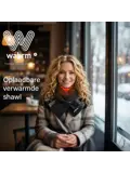 Oplaadbare verwarmende shawl - drie standen